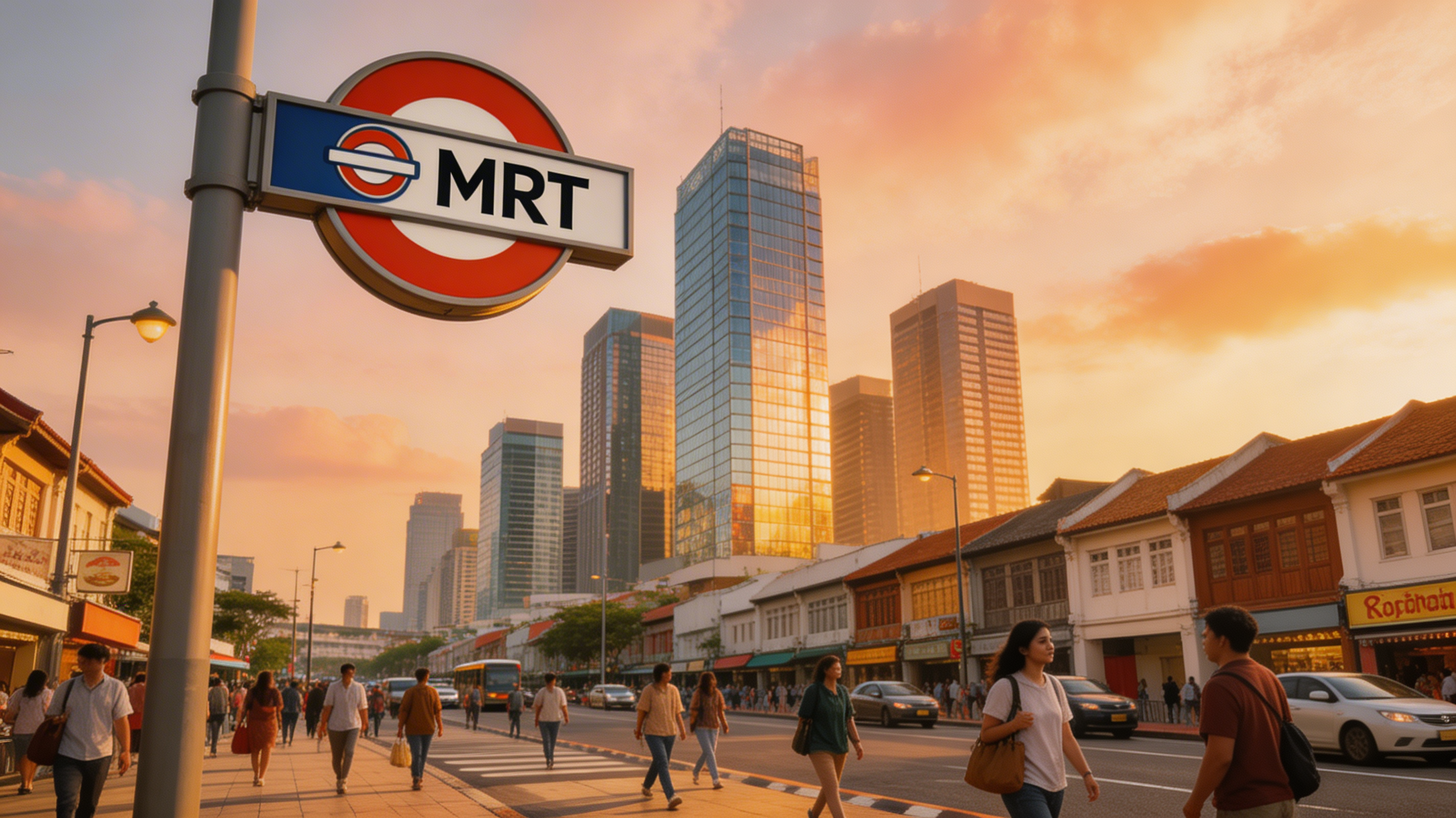 Seedream 5 Singapore street scene output