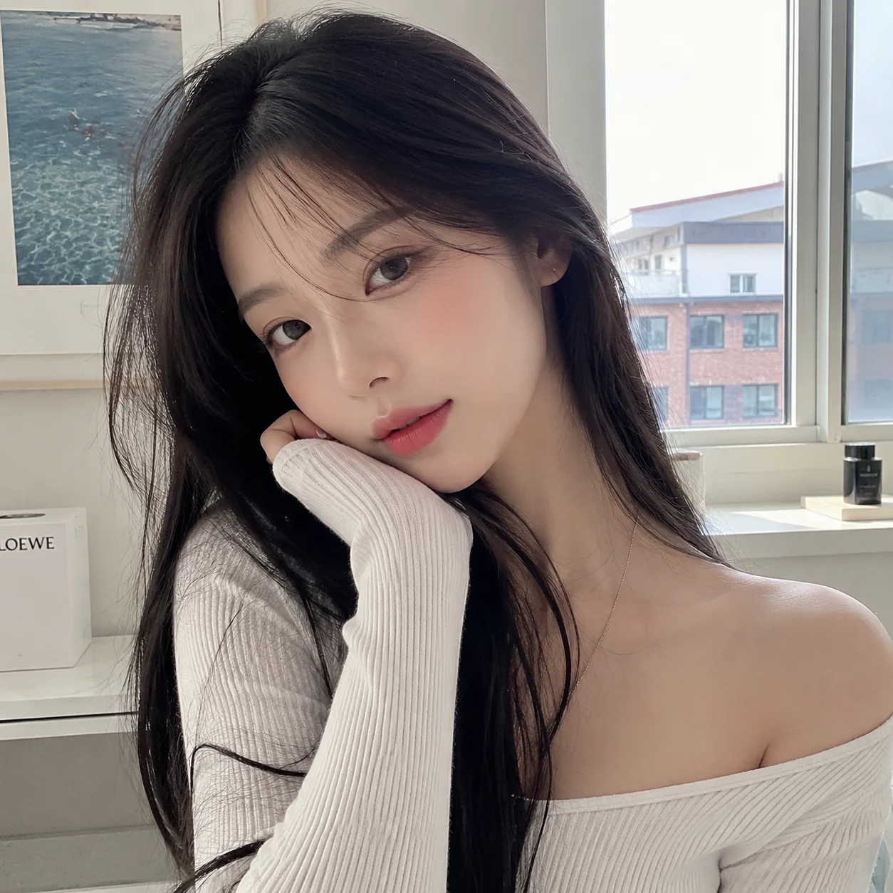 Original portrait photo used as input for the Korean baseball AI trend generator